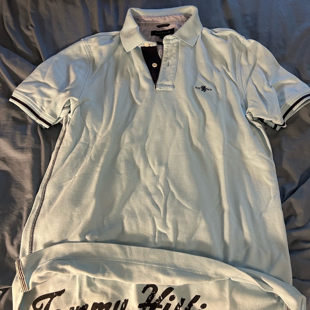 Tommy Hilfiger Sky Blue Polo Shirt